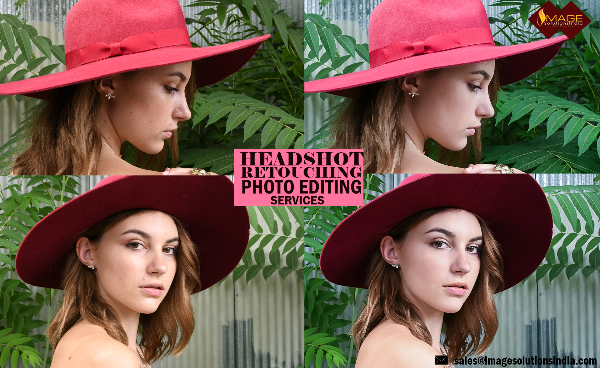 Headshot Photo Retouching Services for Professional Portrait Photographers